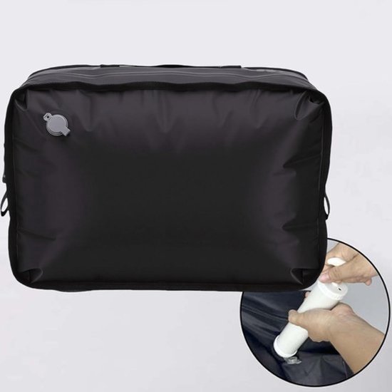 Fabater vacuümzak voor op reis - Herbruikbare compressiezak met pomp - Voor kleding en bagage — afbeelding 3