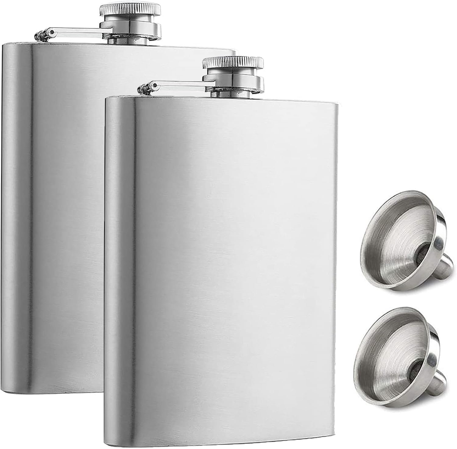 Heupfles met trechter (2, 8 OZ)