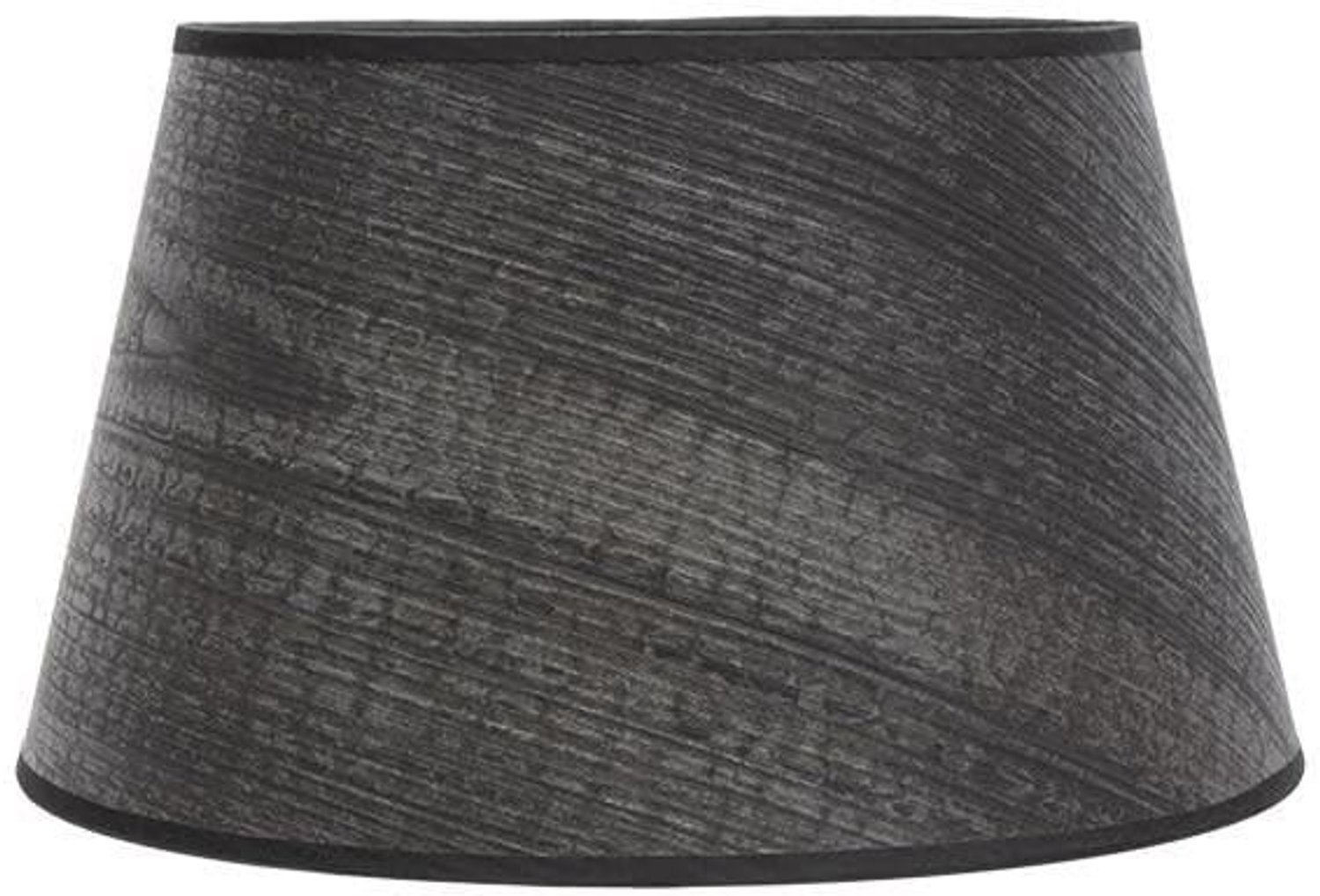 Zwarte Lampshade met Open Conische Vorm voor Elegante Verlichting