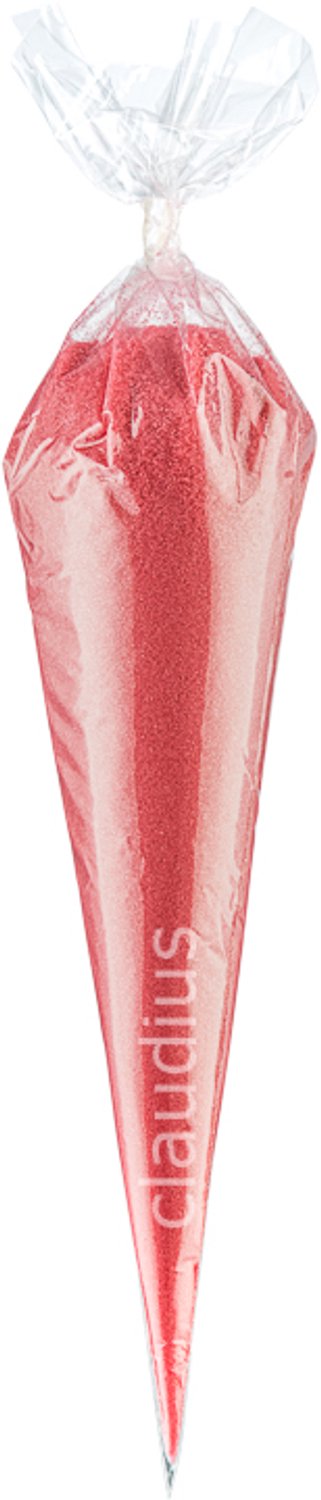 Claudius Scrubzout Fruity Melon - 500 gram in puntzak transparant - set van 6 stuks - Hydraterende Lichaamsscrub - Body Scrub