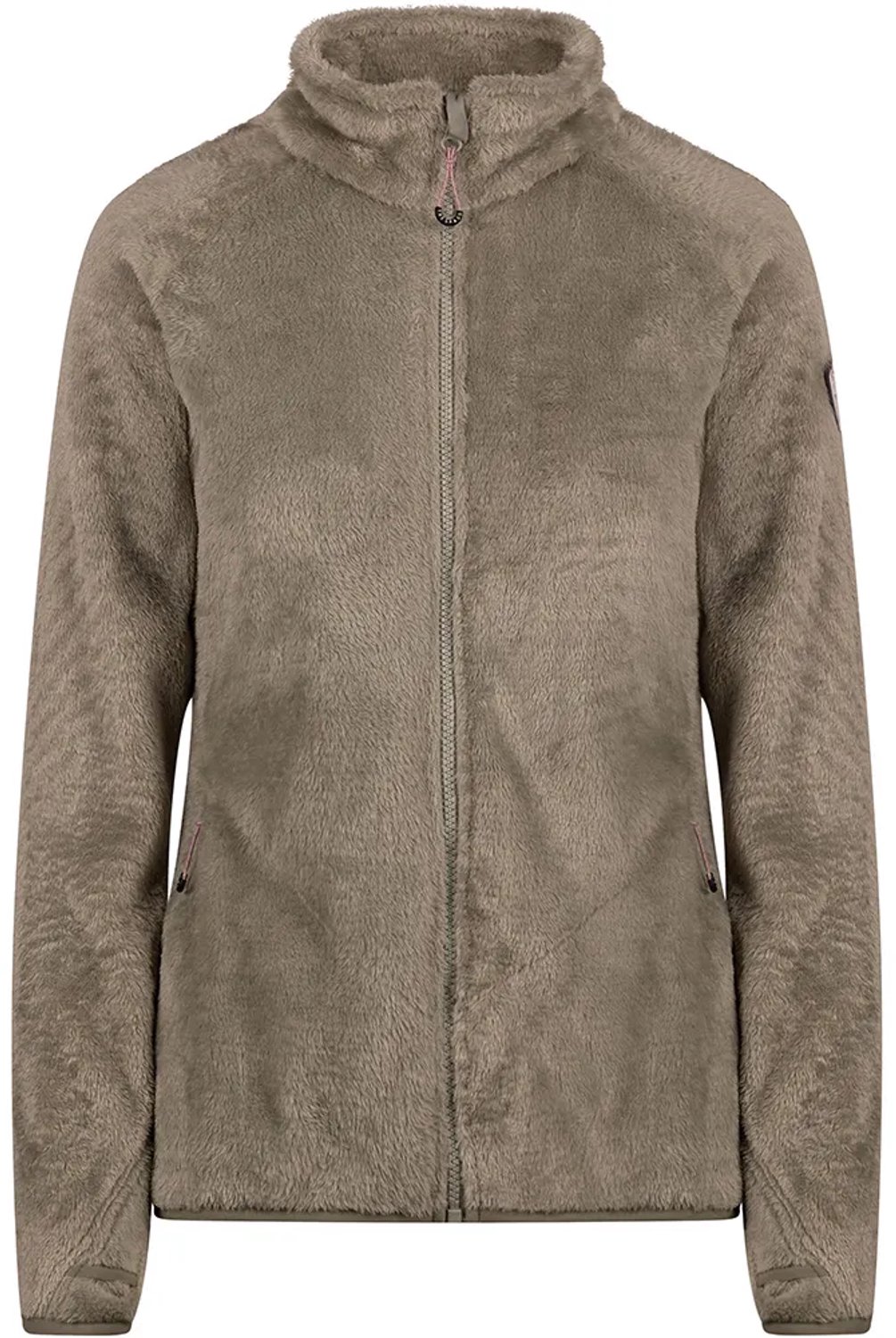 Trespass Telltale Fleece Met Volledige Rits Bruin S Vrouw