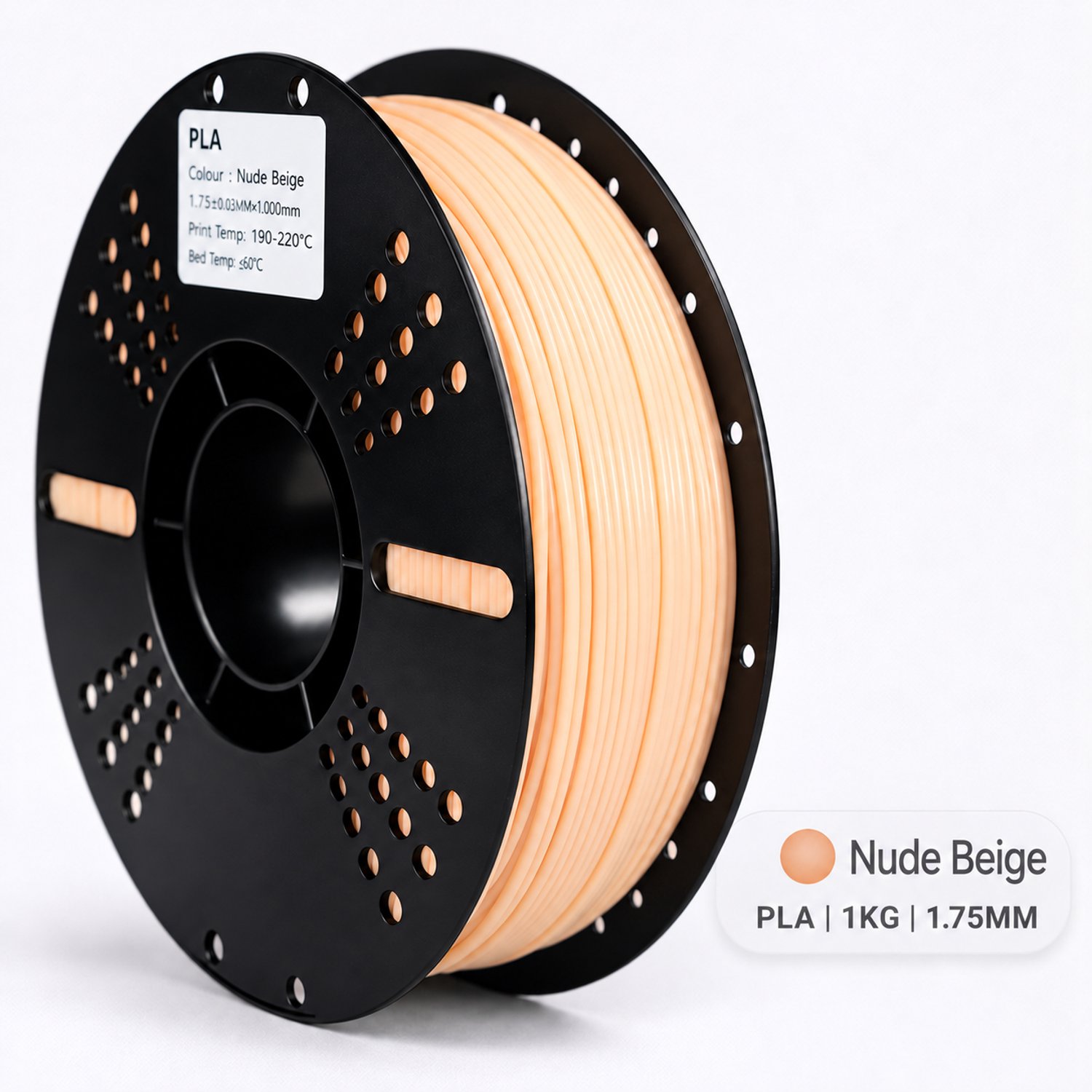 Koppelprint PLA+ Filament – Nude Beige – 1.75mm – 1KG – Koppelprint