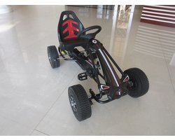 Kids Go Kart Racing Car - Air Tires, two speed, brake handle and adjustable seat