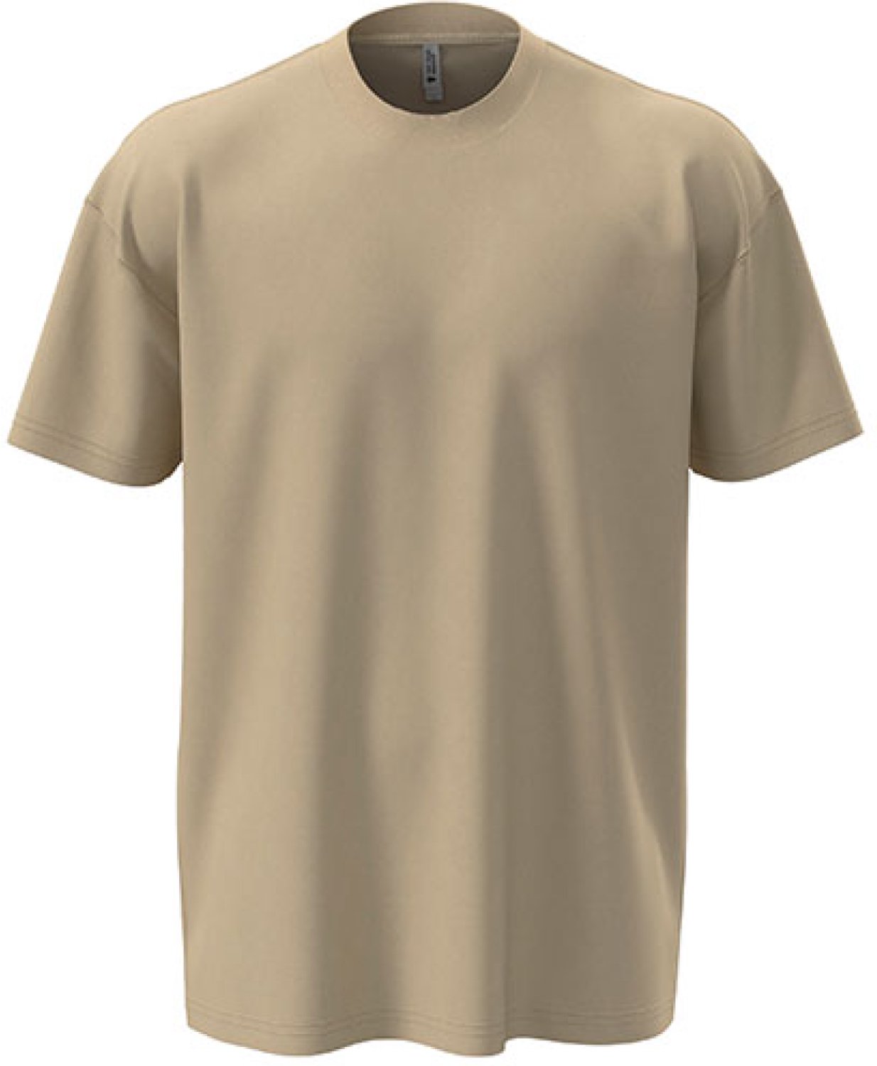 Next Level Apparel - Unisex Heavyweight T-Shirt - Tan - S