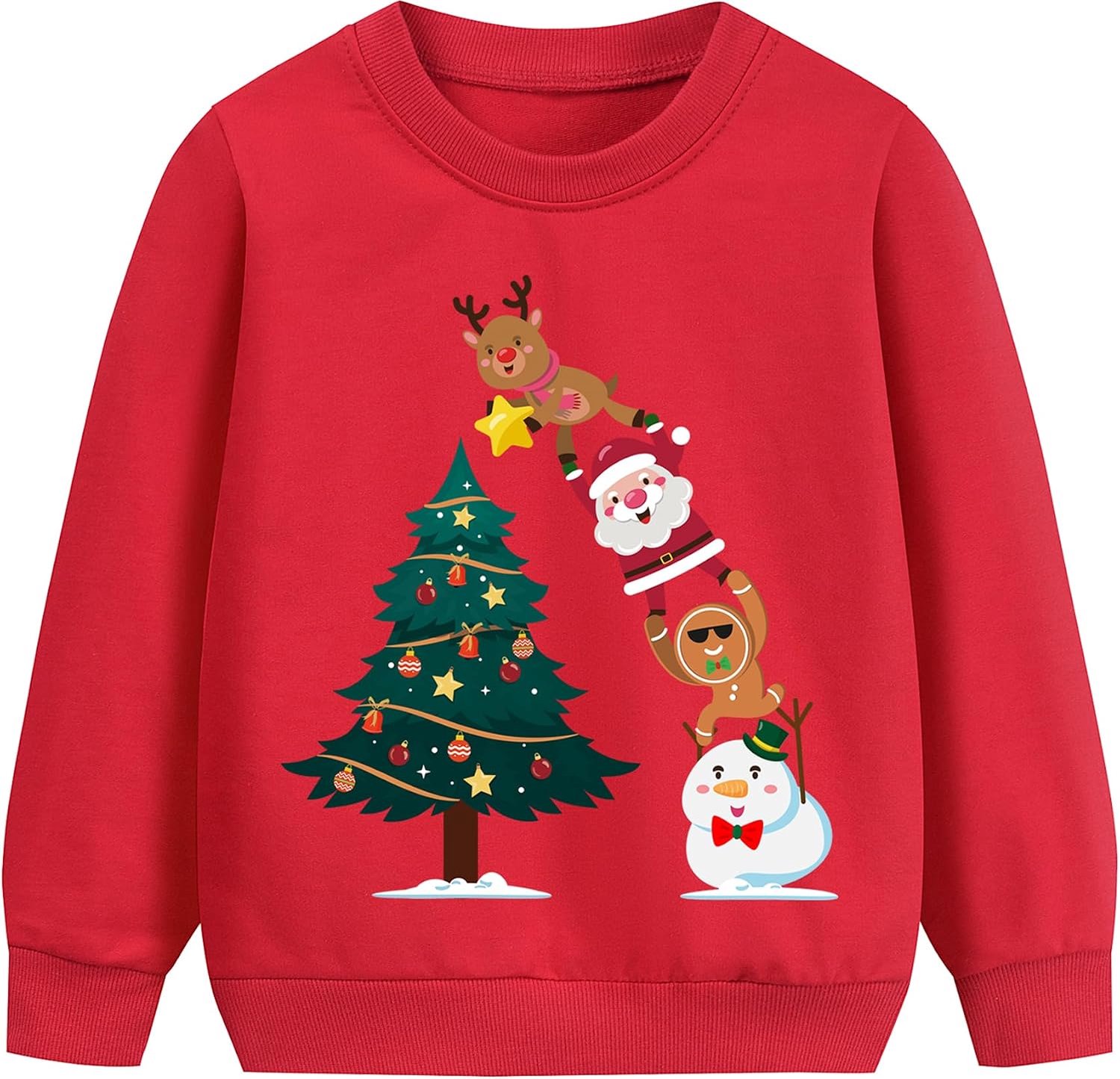 Kersttrui voor kinderen 92 98 104 110 116 122