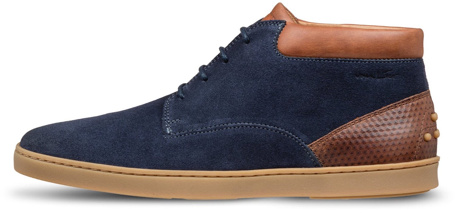 VANLIER - Heren Schoenen Lugano - Blauw - Maat 42