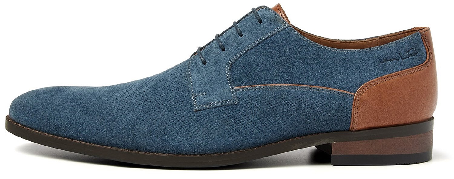 VANLIER - Heren Schoenen Vienna - Blauw - Maat 40