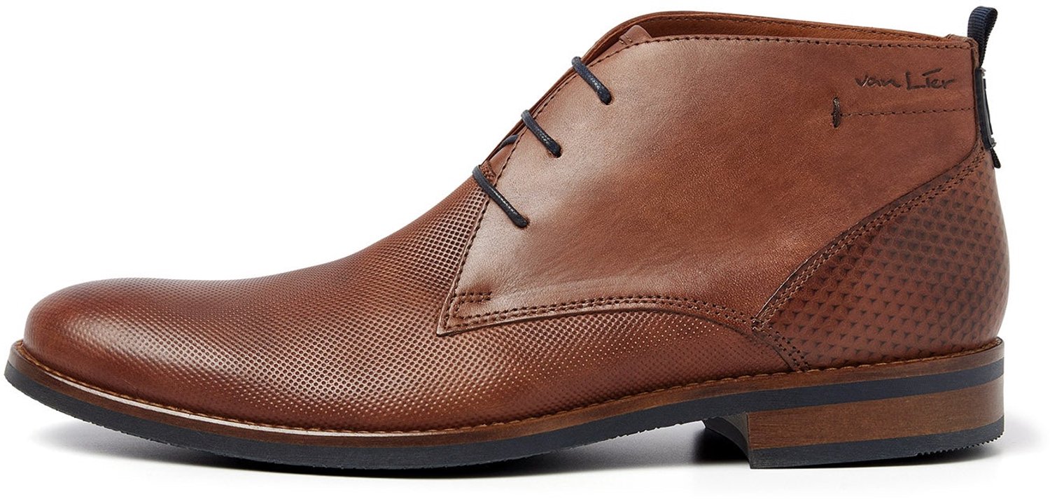 VANLIER - Heren Schoenen - Bruin - Maat 42