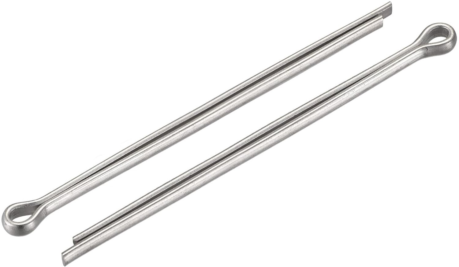 splint 4x80mm - 15 stuks roestvrij staal - clipsluiting - ideaal voor auto - ServiceTopper