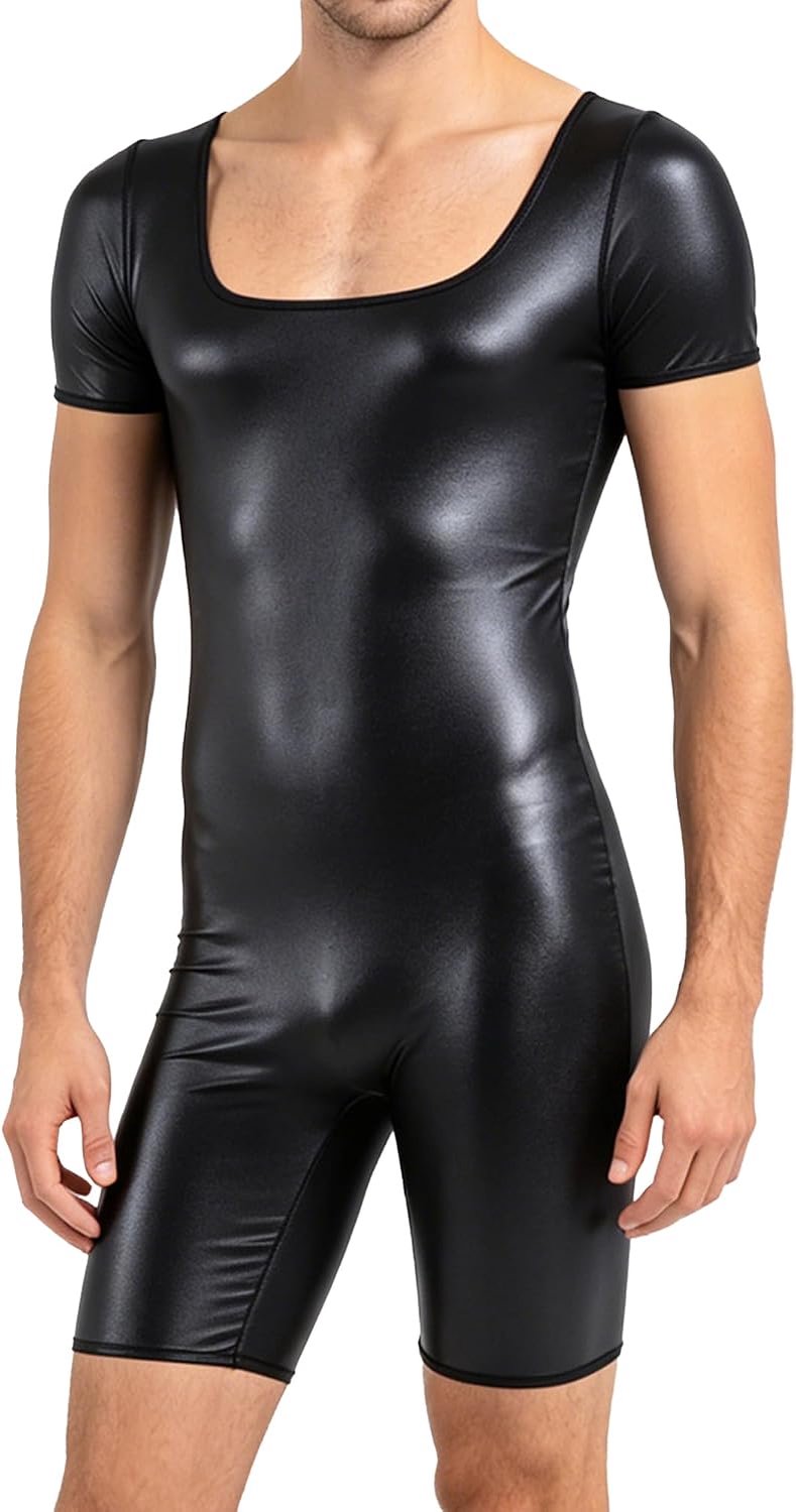 Jumpsuit Sexy Lederen Body Suit Festival Outfit