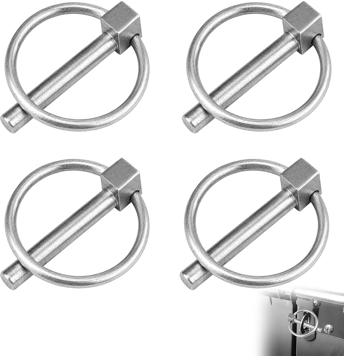 4-delige splijtset, 3 mm, met veerhouder