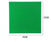 Uniblocks Bouwplaat donkergroen- 40 x 40 cm - keuze uit 7 kleuren - 50 x 50 noppen