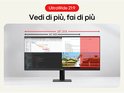 LG 29-inch UltraWide 21:9 monitor met vergelijking van schermruimte ten opzichte van een 24-inch 16:9 scherm.