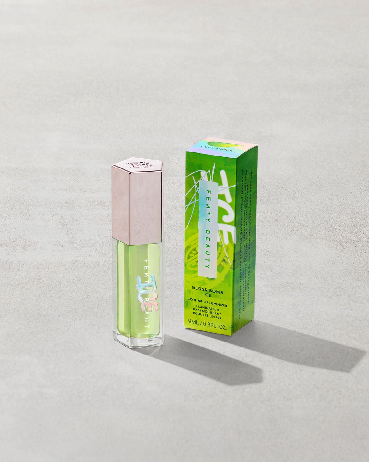 Fenty Beauty Gloss Bomb Ice Cooling Lip Luminizer - Cucum'Brrr - 9 ml
