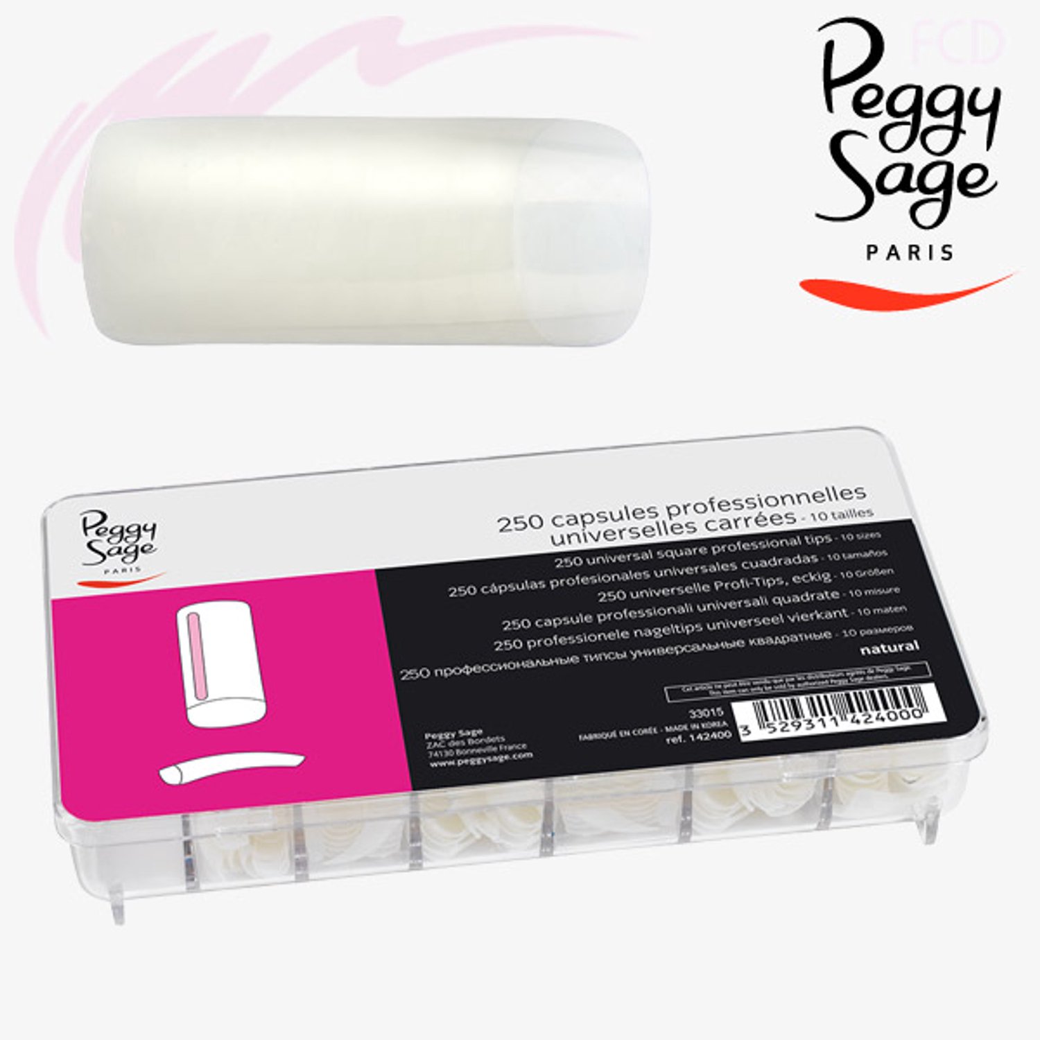 Peggy Sage Square Universal Capsules 250 Count