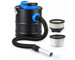 SwayTosh Aszuiger CGL ULTRA - 22kPa – Extreem Krachtige Asstofzuiger – 1200W – 15L Asemmer – Hittebestendig – Dubbele Filtering – Aluminium Slang – Aszuiger Pelletkachel en Openhaard – as stofzuiger