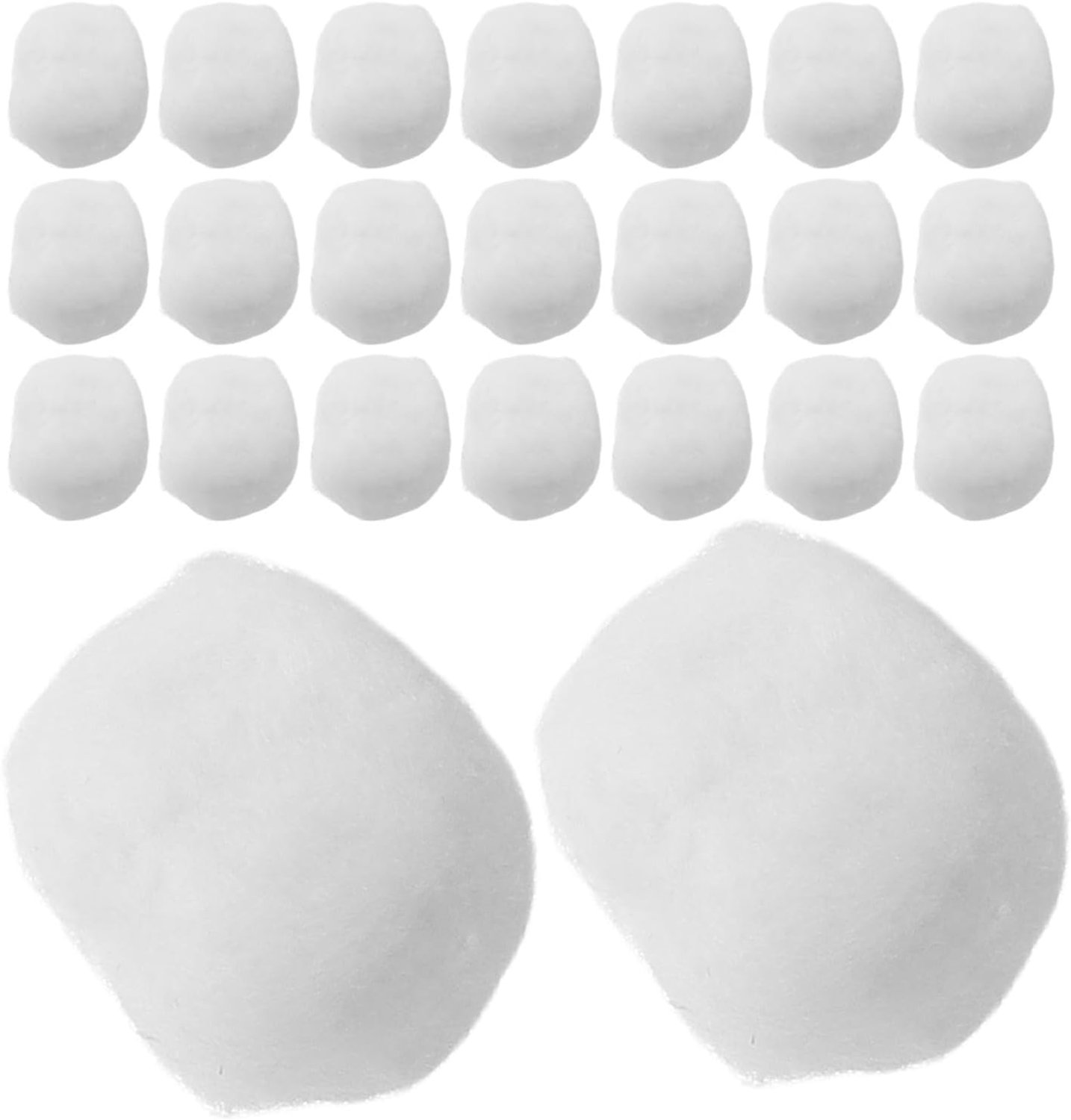 500 Stuks Mini Pure Katoenen Ballen Zachte Absorberende Katoenbolletjes voor Gel Nagellak Verwijdering Gezichtsverzorging Make-up Huishoudelijk Gebruik Multifunctionele