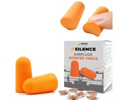 10 Paar Oordopjes 4WRK EC-1001A Geluidsdempend 38dB