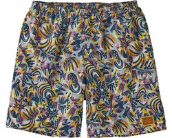 PATAGONIA - M's Baggies Longs - 7 in. - Wild Botanist: Tidal Teal - s