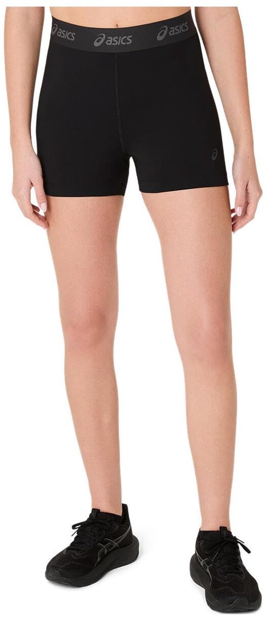ASICS 2032D266 ASICS ESSENTIAL ASICS LOGO 3 IN TIGHT Zwart