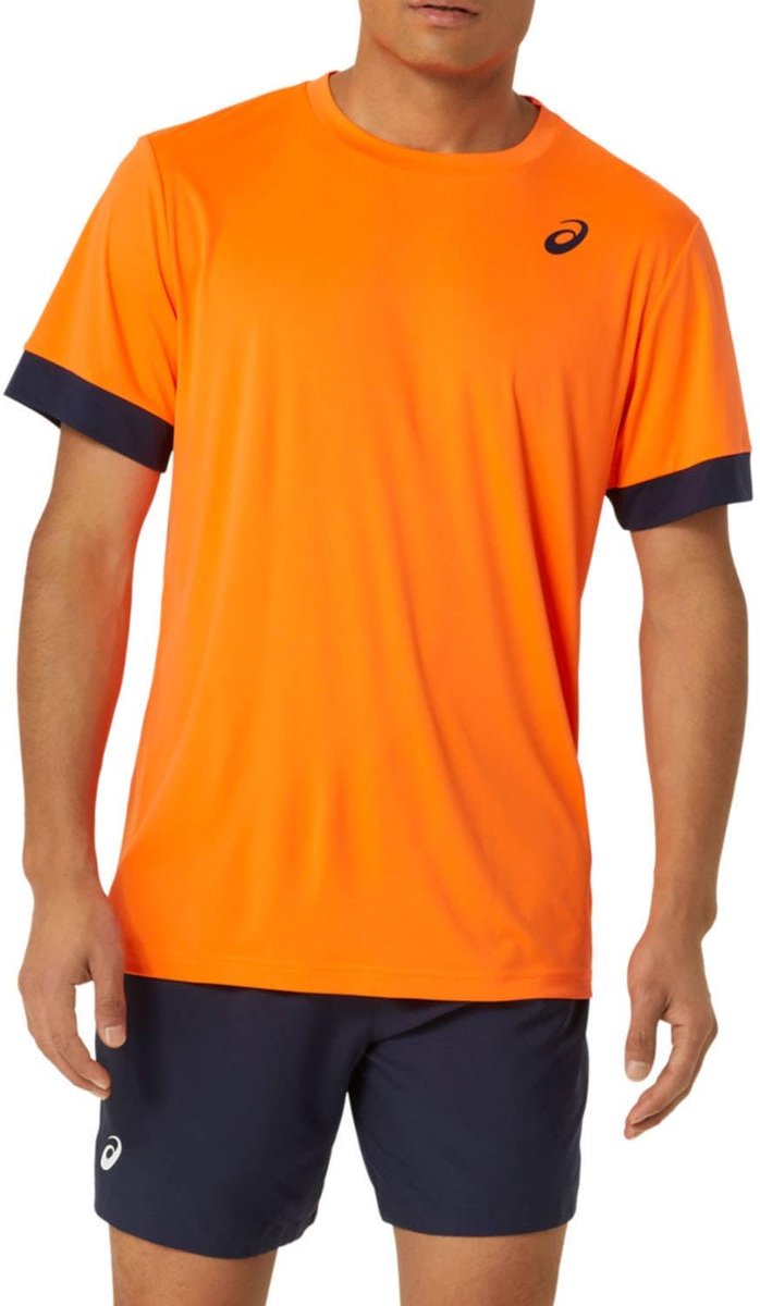Men’s Asics Court Ss Top 2041a255 T-shirt Roze
