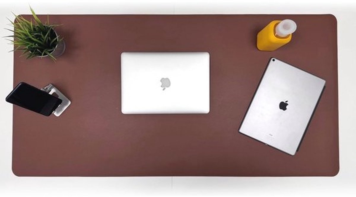 Groot bureautapijt - PU en kurk - Antislip bureauonderlegger - voor stijl en comfort