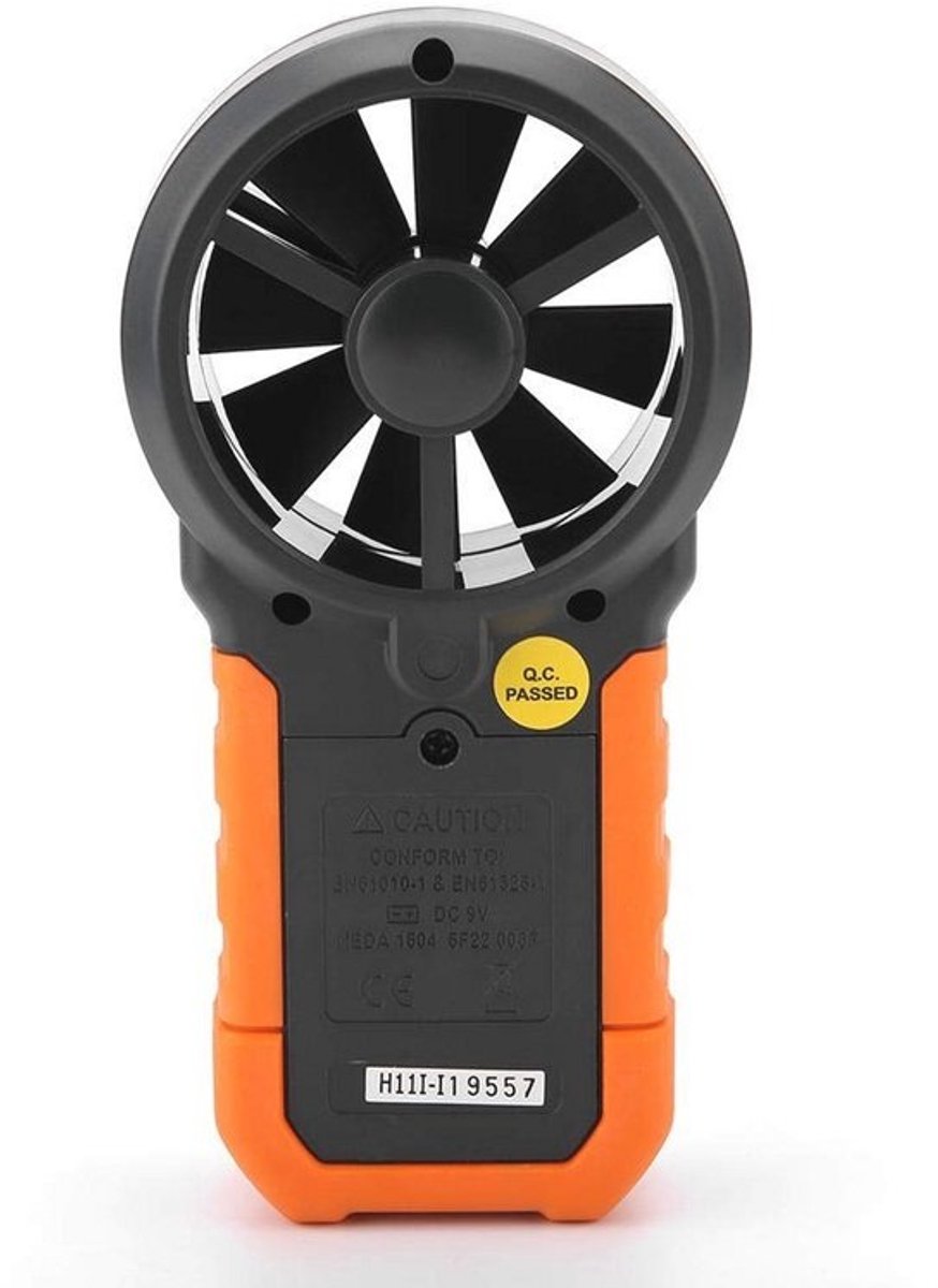 Multifunctionele digitale anemometer met LCD-scherm voor windsurfen en deltavliegen