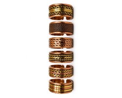 Klassieke Koperen Bandringen – Assorti Ontwerpen & Maten
