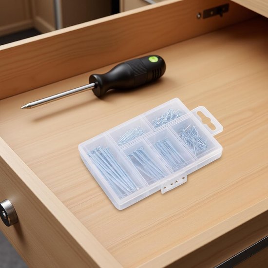 2 Dozen Met Accessoires Voor Het Ophangen Van Kunstwerken Spijkersets Muurspijkers Voor Het Ophangen Van Schilderijen Ophangmateriaal Voor Schilderijen Muurspijkers — afbeelding 2