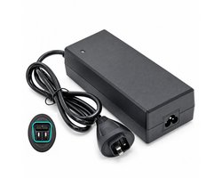 Acculader Haneride 42V 2A – Geschikt voor Phylion Joycube fietsaccu’s – Ovale rechte 3-pins connector – o.a. geschikt voor Stella, Amslod en Cortina