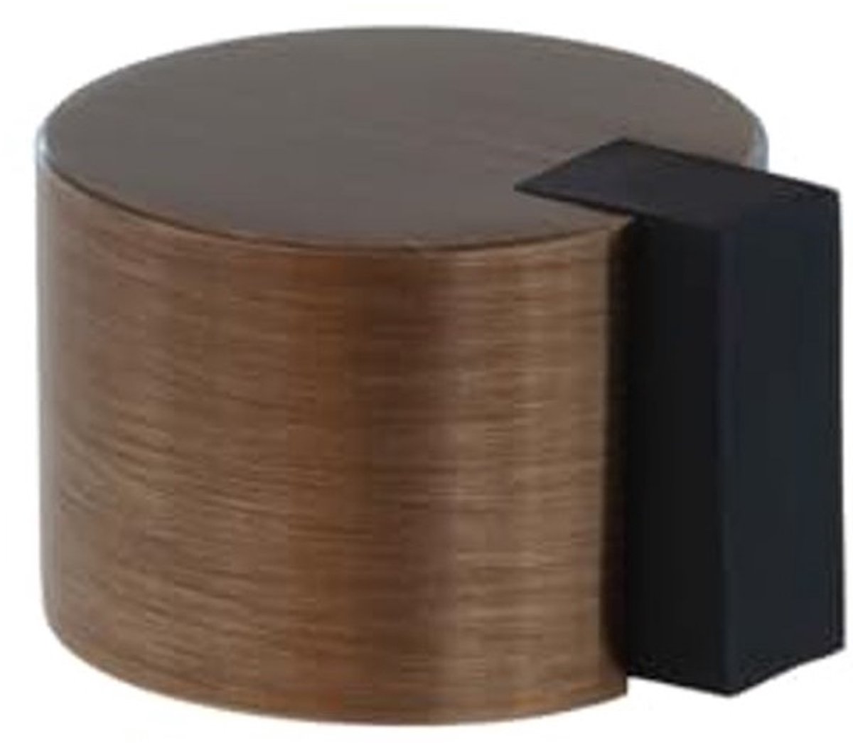 Zelfklevende deurstopper - Antiek leer - 28 mm - Bescherming voor binnen en buiten