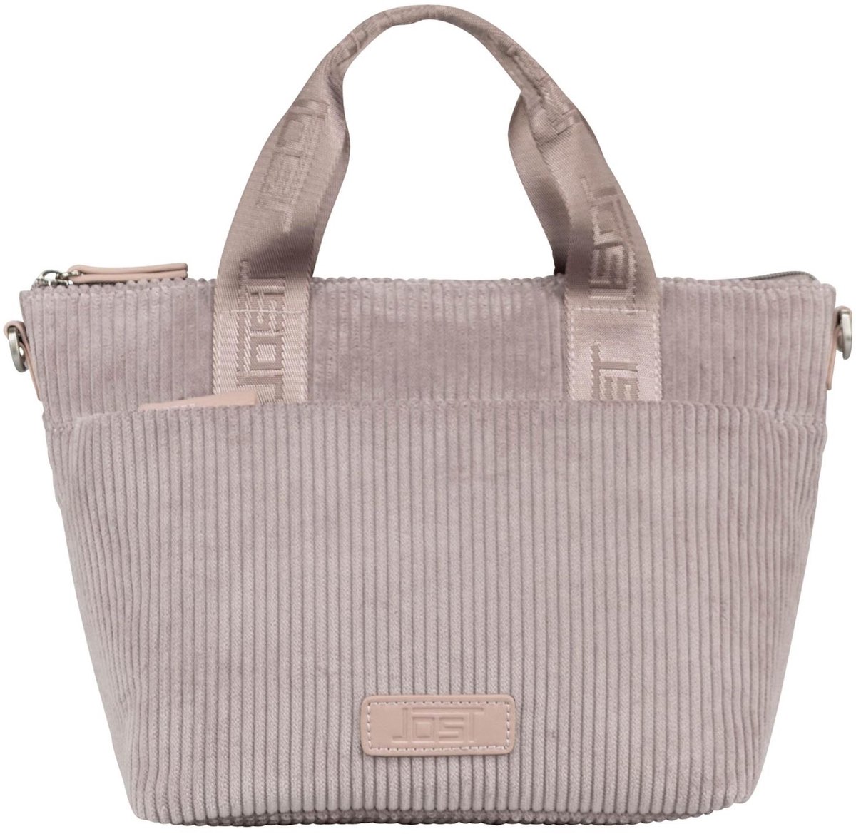 JOST schoudertas Cord Hobo Bag Stone Taupe