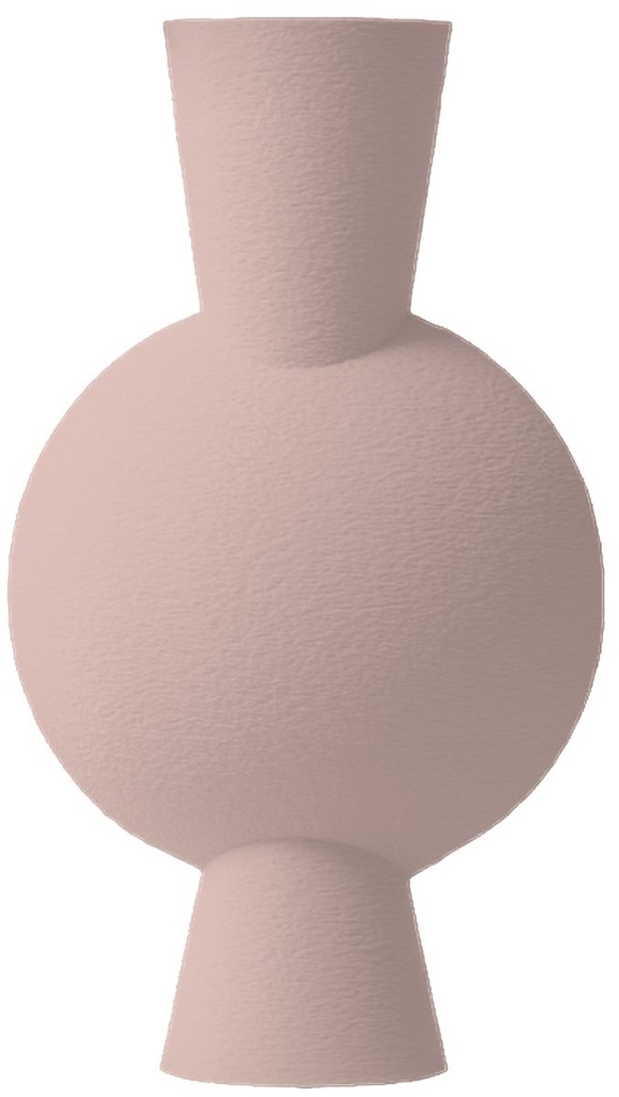 Layvo Dessa Vaas - Bloesem - 25 cm - droogbloemen vaas - moderne vaas - gerecycled plastic