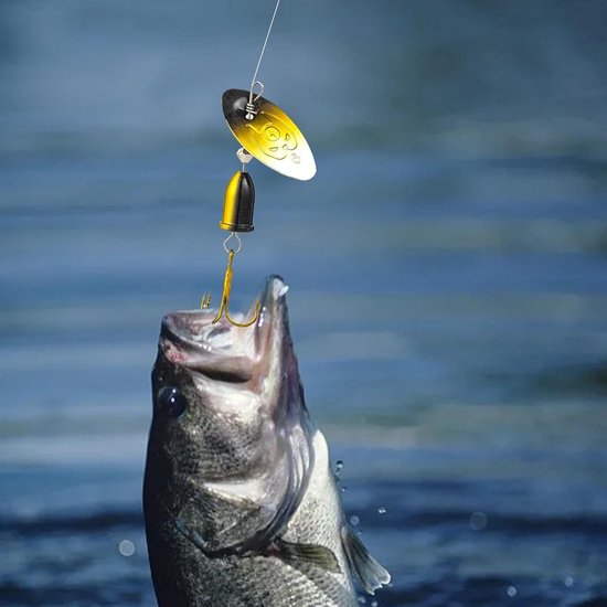 Spinner Kunstaas 360 Graden Roterende Swimbait Jig Lepel Kunstaas — afbeelding 2