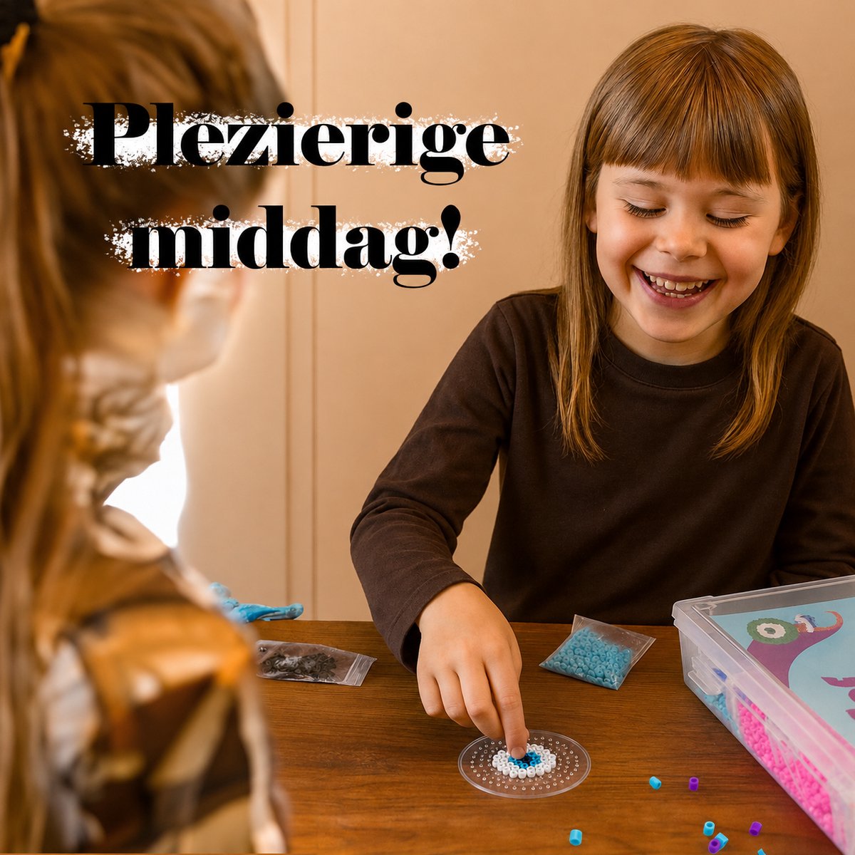 Creacol Strijkkralen set- 10 Kleuren - 4.000 Kralen 5mm - Inclusief Grondplaten en Strijkvellen — cadeau in Spellen & Speelgoed - foto 5