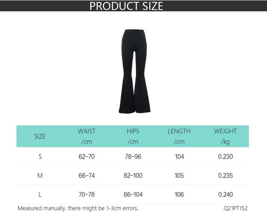 Vloeiende damesbroek, casual bootcut, hoge taille, olifantenpoot, buikcontrole, perfect voor fitness, yoga en joggen — afbeelding 3