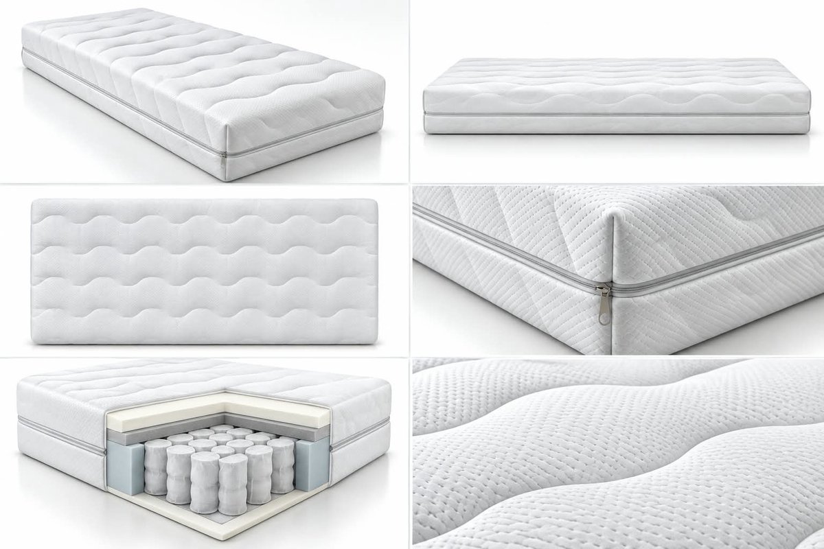 Matras RoyalSleep 300 - 160x210 - Koudschuim - 7-zone pocketvering - 25cm dik