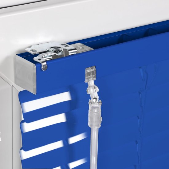 Sonello Aluminium Jaloezie voor Binnenshuis 70x130cm Klemmfix Blauw — afbeelding 2