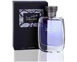 Rasasi Hawas Ice Eau De Parfum 100 ml-Frisse Herenguer met Appel, Citrus & Musk Aquatic Fresh
