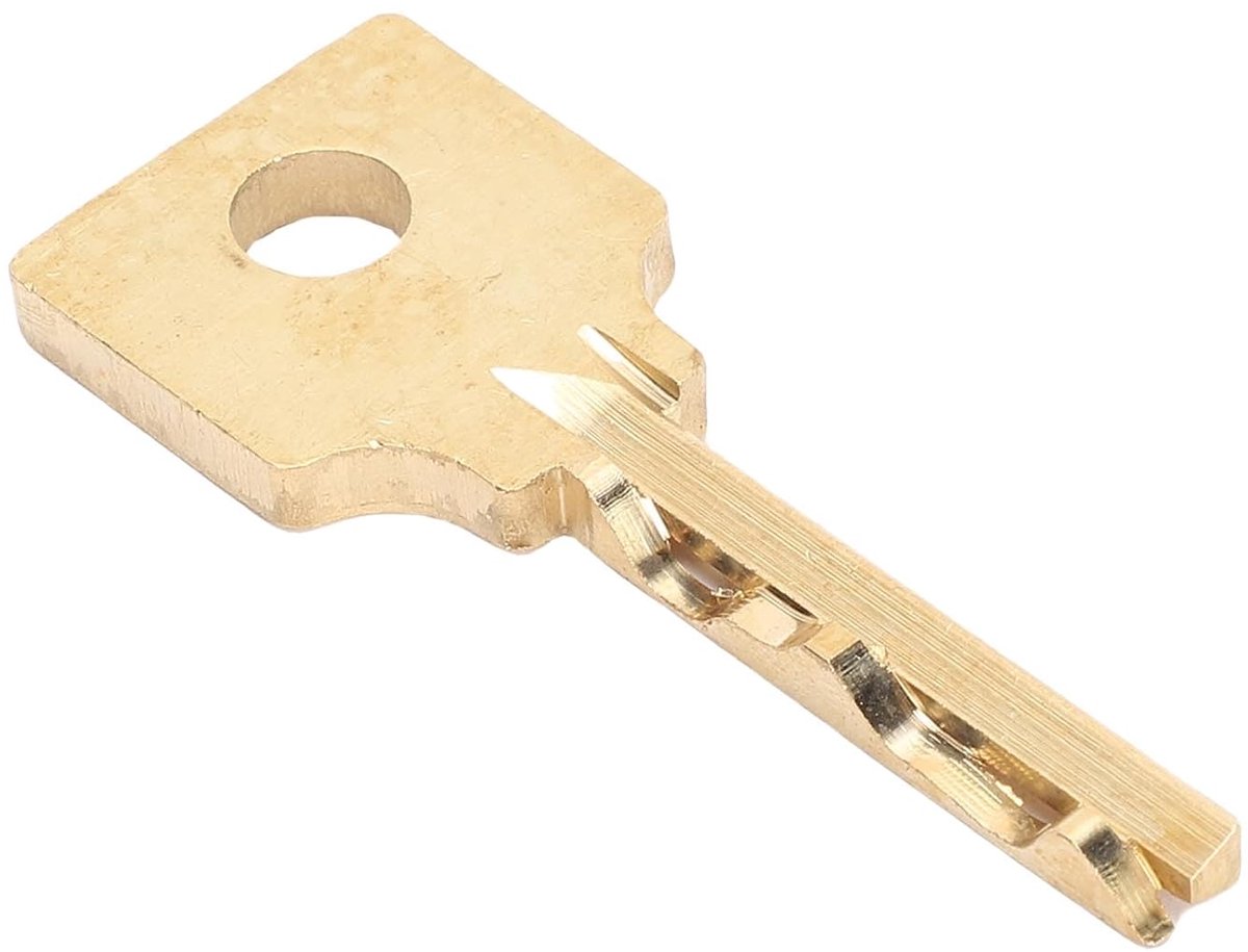 Nauwkeurige Pasvorm F 50 Sleutel voor Kauwgomballenautomaat, Betrouwbare Vervanging van Sleutels van Aluminiumlegering