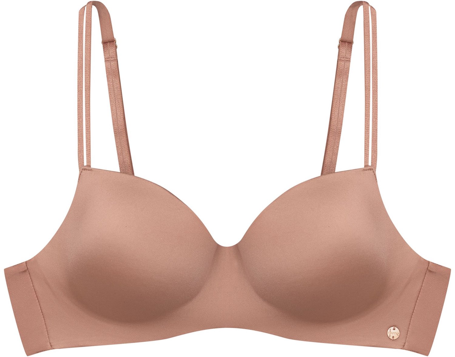 ESOTIQ Bosco - Push-upbeha - Beige - Goudbruine details Beige;Goudbruin