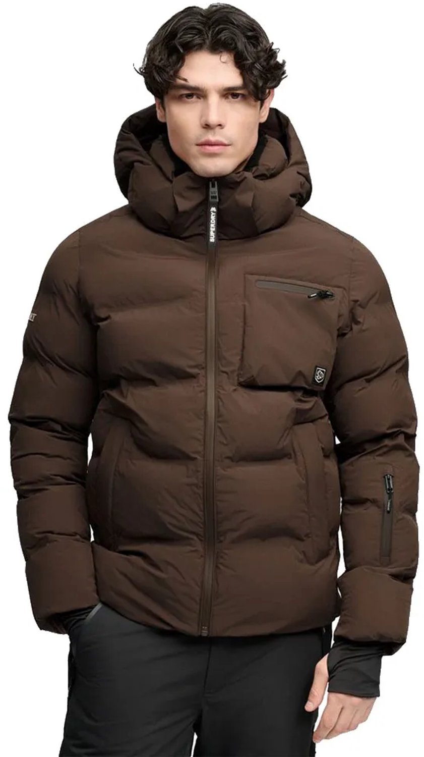 Superdry Ski Padded Jas 2XL Man Bruin