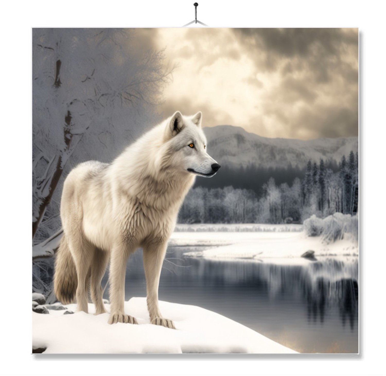 MC Living Tegel Met Opdruk | Wolf Ontwerp 1