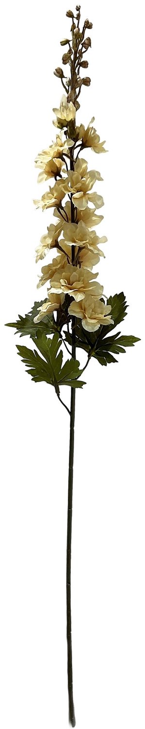 homebound by ky Kunstbloem Ridderspoor 79cm crème Beige
