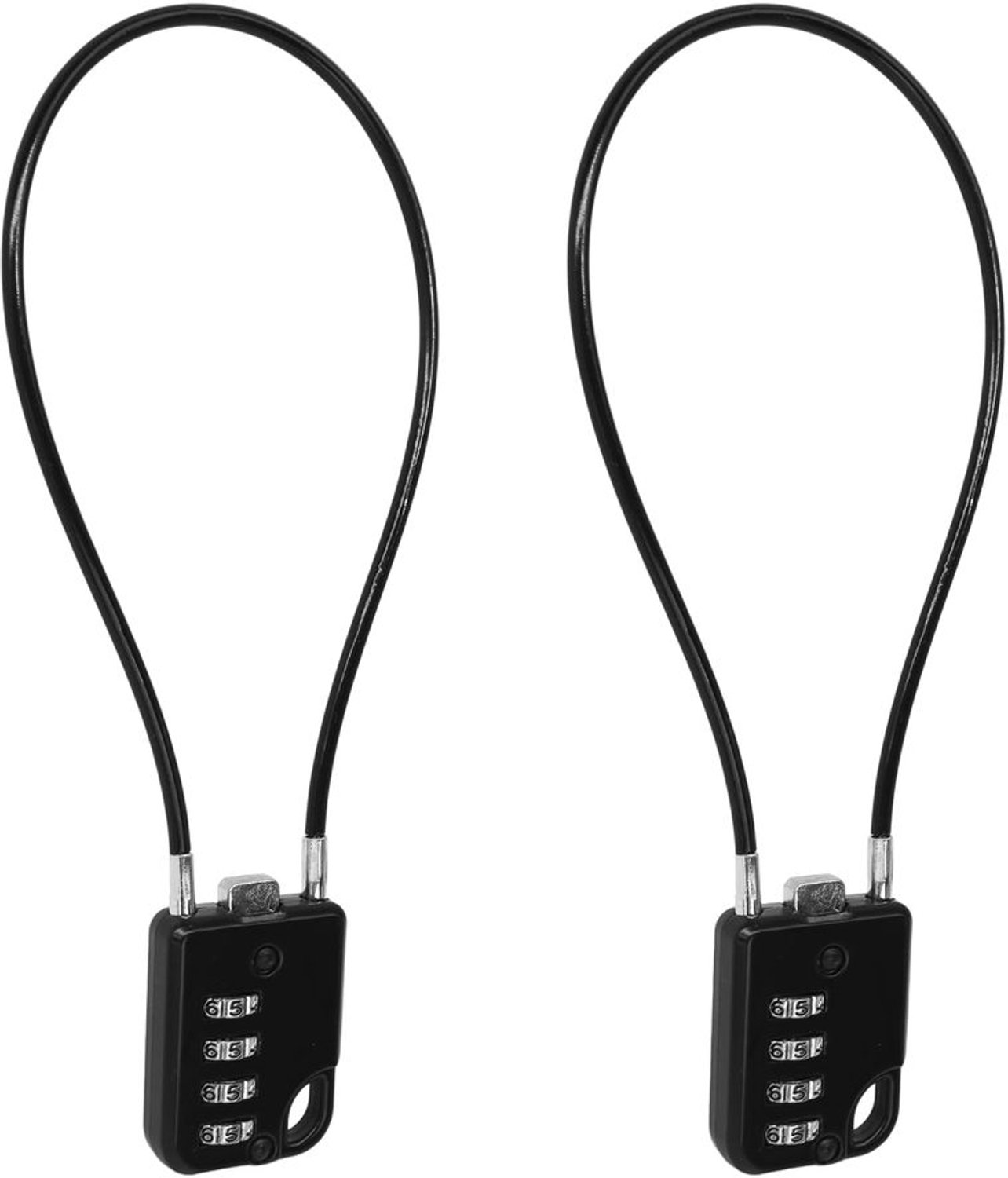 4-cijferige Combinatieslot met 30 cm Stalen Kabel