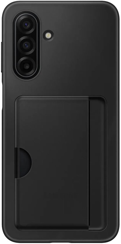 Samsung Galaxy A18/A17 Card Slot Back Cover Zwart