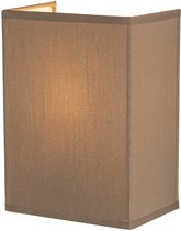 Lumidora Wandlamp 71805 - Voor binnen - ADELAIDE - E14 - Bruin - Taupe - Textiel