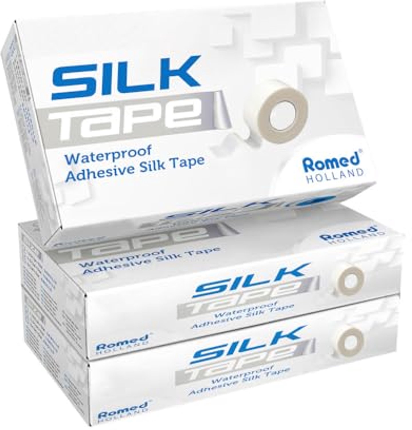 Silk Roll Plakband - 2.5 cm x 5 m - Waterproof en Zelfklevend