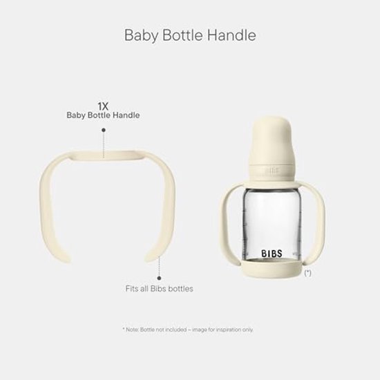 Babyfles Handvat - Ergonomisch ontwerp - Ivory — afbeelding 3