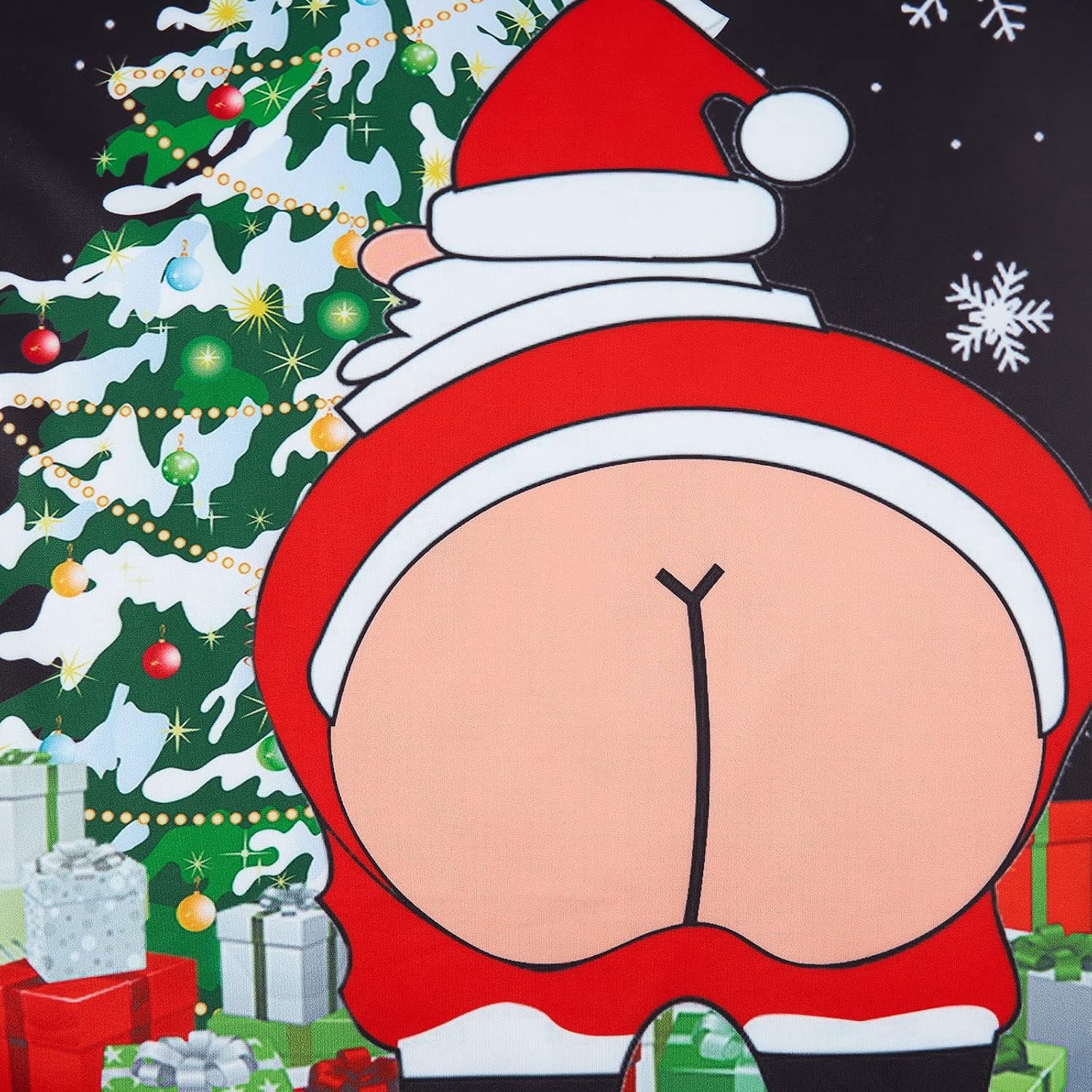 Kersttrui met lange mouwen 3D-print S-3XL